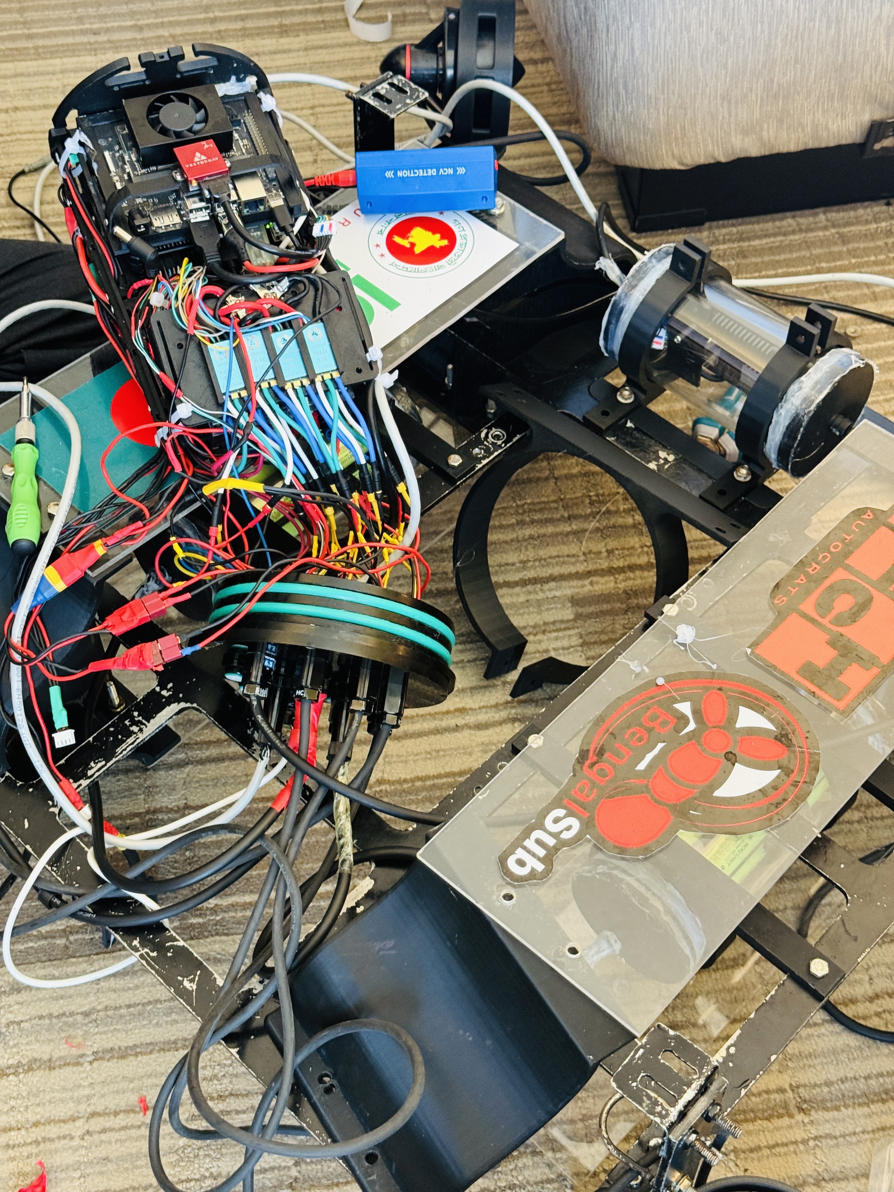 Electrical System of Underwater Robot